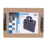Torba na laptopa DONAU TRAVEL Budapest, 14", 3l, szara