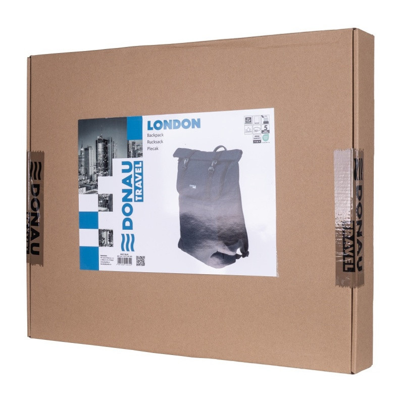 Plecak DONAU TRAVEL London, 15,6", 18l, granatowy
