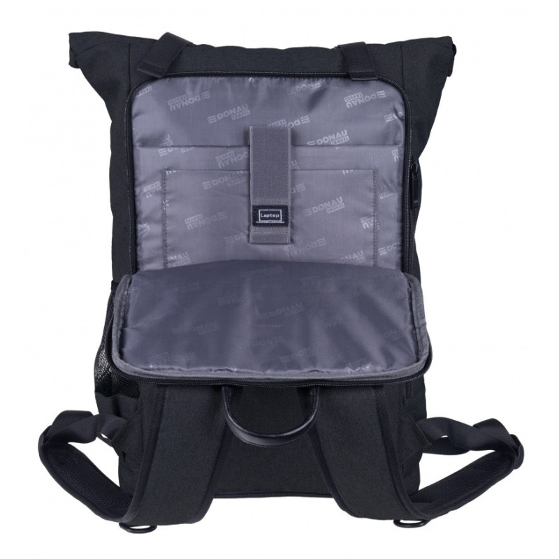 Plecak DONAU TRAVEL London, 15,6", 18l, czarny