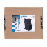 Plecak DONAU TRAVEL London, 15,6", 18l, czarny