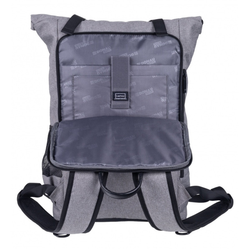 Plecak DONAU TRAVEL London, 15,6", 18l, szary
