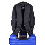 Plecak DONAU TRAVEL Berlin, 15,6", 16l, USB + kabel, czarny