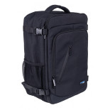 Plecak DONAU TRAVEL Warsaw, 15,6", 23l, USB + kabel, czarny