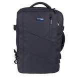 Plecak DONAU TRAVEL Prague, 17", 32l, USB + kabel, czarny