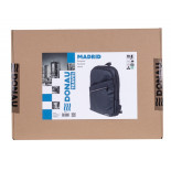 Plecak DONAU TRAVEL Madrid, 15,6", 14l, czarny