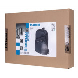 Plecak DONAU TRAVEL Madrid, 15,6", 14l, czarny