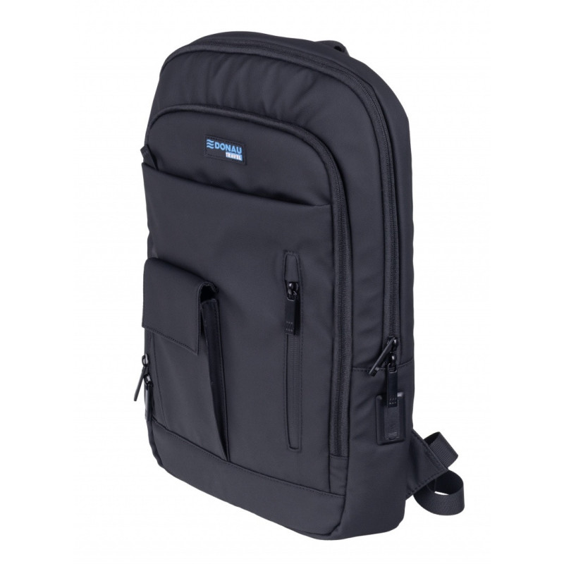 Plecak DONAU TRAVEL Rome, 13,3", 9l, czarny
