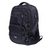 Plecak DONAU TRAVEL Amsterdam, 17", 35l, USB + kabel USB-C, czarny