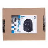 Plecak DONAU TRAVEL Paris, 15,6", 30l, czarny