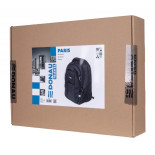Plecak DONAU TRAVEL Paris, 15,6", 30l, czarny