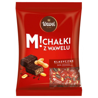 Cukierki czekoladowe WAWEL MICHAŁKI ZAMKOWE, 1kg, krótki termin ważności