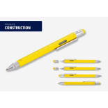 Długopis wielozadaniowy TROIKA Construction, żółty