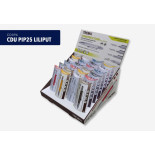 Display naladowy długopisów wielozadaniowych TROIKA Construction Liliput, 24 szt.