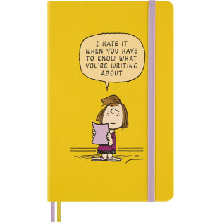 Notes MOLESKINE Peanuts Patty 2025, L, 13x21cm, w linie, edycja limitowana