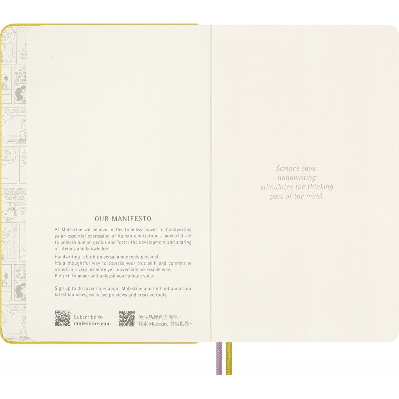 Notes MOLESKINE Peanuts Patty 2025, L, 13x21cm, w linie, edycja limitowana