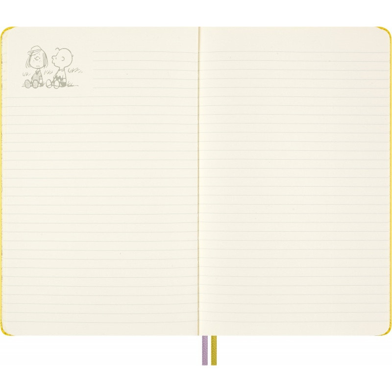 Notes MOLESKINE Peanuts Patty 2025, L, 13x21cm, w linie, edycja limitowana