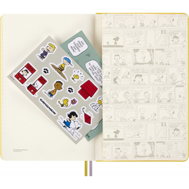 Notes MOLESKINE Peanuts Patty 2025, L, 13x21cm, w linie, edycja limitowana