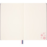 Zestaw BLACKWING X MOLESKINE 2025, notes Sakura, L, 13x21cm, gładki, w linie + 4 ołówki, edycja limitowana, w pudełku