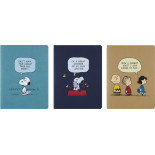 Zestaw 3 zeszytów MOLESKINE Peanuts Bundle 2025, XL, 19x25cm, w linie, edycja limitowana