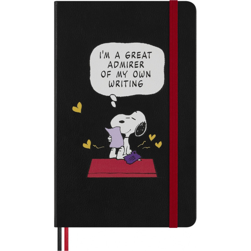 Zestaw MOLESKINE Peanuts Themed 2025, notes Snoopy + 4 ołówki, edycja limitowana, w pudełku