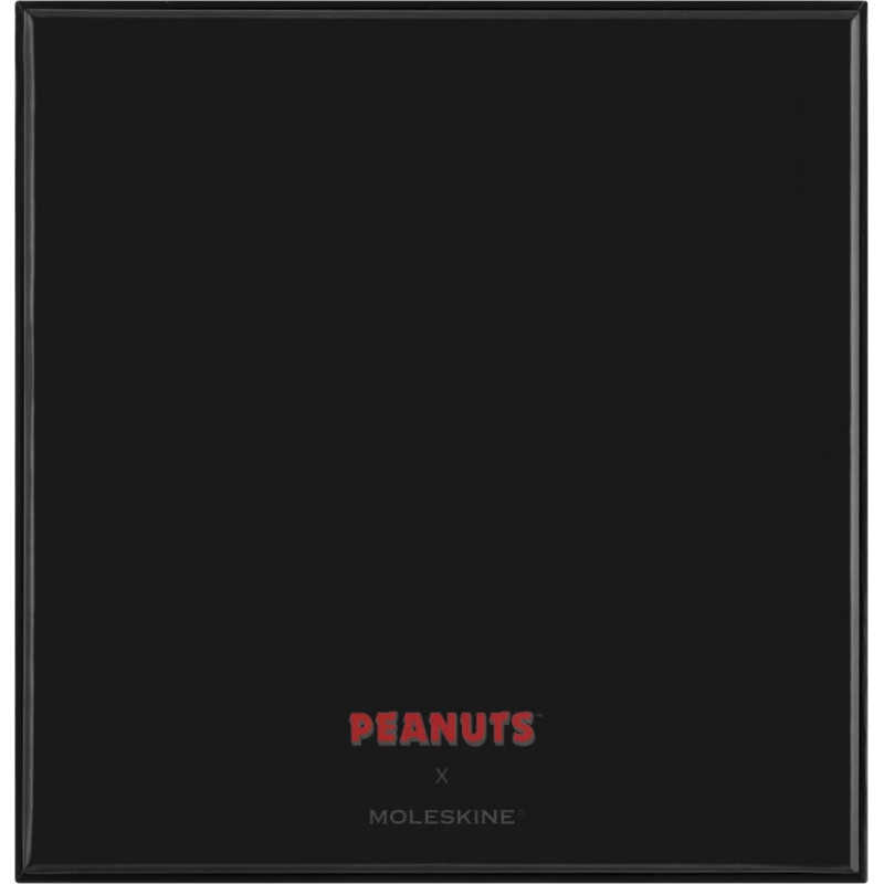 Zestaw MOLESKINE Peanuts Themed 2025, notes Snoopy + 4 ołówki, edycja limitowana, w pudełku
