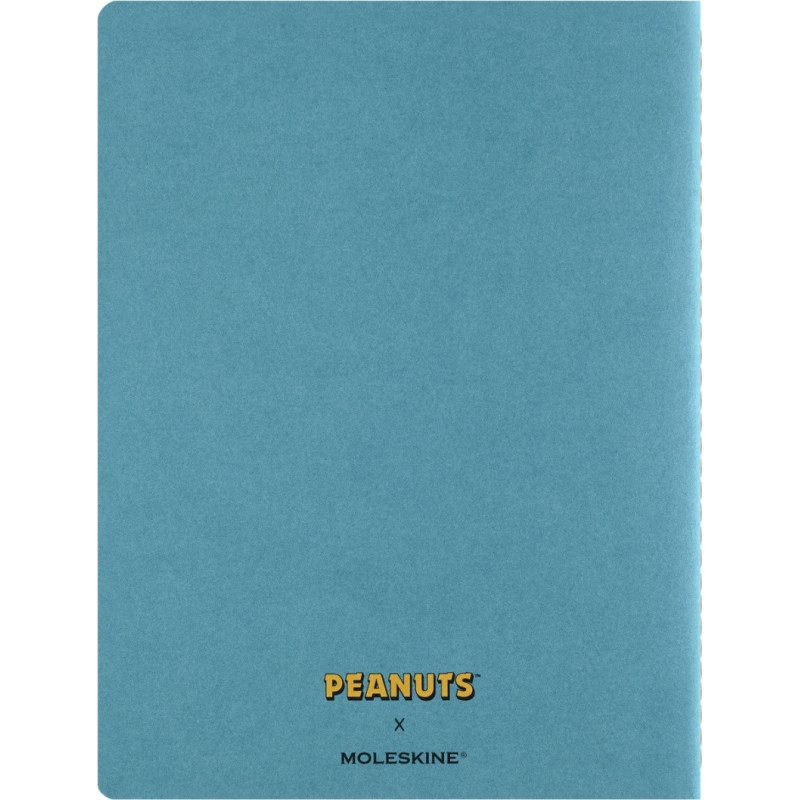 Zeszyt MOLESKINE Peanuts Linus Single Cahier, XL, 19x25cm, w linie, edycja limitowana