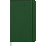 Kalendarz dzienny MOLESKINE 2026, 12M, L, twarda oprawa, 13x21cm, myrtle green