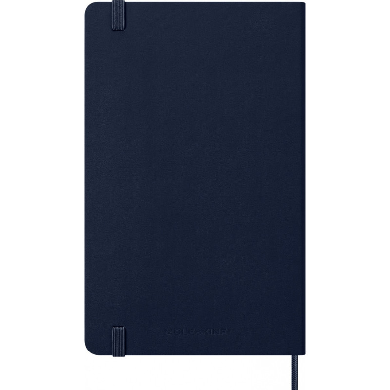 Kalendarz dzienny MOLESKINE 2026, 12M, L, twarda oprawa, 13x21cm, sapphire blue