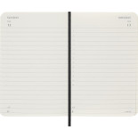 Kalendarz dzienny MOLESKINE 2026, 12M, P, miękka oprawa, 9x14cm, czarny