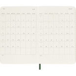 Kalendarz dzienny MOLESKINE 2026, 12M, P, miękka oprawa, 9x14cm, myrtle green