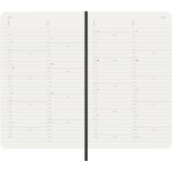 Kalendarz miesięczny MOLESKINE 2026, 12M, L, miękka oprawa, 13x21cm, czarny