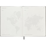 Kalendarz miesięczny MOLESKINE 2026, 12M, XL, twarda oprawa, 19x25cm, czarny