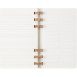 Kalendarz tygodniowy/miesięczny na spirali MOLESKINE 2026, 12M, L, miękka oprawa, 13x21cm, czarny