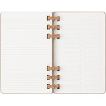 Kalendarz tygodniowy/miesięczny na spirali MOLESKINE 2026, 12M, L, twarda oprawa, 13x21cm, crush almond