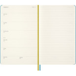 Kalendarz tygodniowy MOLESKINE 2025/26,18M, L, twarda oprawa, 13x21cm, edycja limitowana, Peanuts Charlie&Lucy