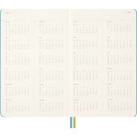 Kalendarz tygodniowy MOLESKINE 2025/26,18M, L, twarda oprawa, 13x21cm, edycja limitowana, Peanuts Charlie&Lucy