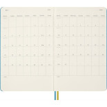 Kalendarz tygodniowy MOLESKINE 2025/26,18M, L, twarda oprawa, 13x21cm, edycja limitowana, Peanuts Charlie&Lucy