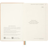 Kalendarz tygodniowy MOLESKINE 2026, 12M, L, twarda oprawa, 13x21cm, Peanuts Snoopy