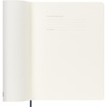 Kalendarz tygodniowy MOLESKINE 2026, 12M, XL, miękka oprawa, 19x25cm, sapphire blue