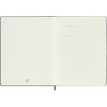 Kalendarz tygodniowy MOLESKINE 2026, 12M, XL, twarda oprawa, 19x25cm, czarny