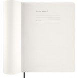 Kalendarz tygodniowy vertykalny MOLESKINE 2026, 15M, XXL, miękka oprawa, 23,5x28cm, czarny