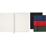 Kalendarz tygodniowy vertykalny MOLESKINE 2026, 15M, XXL, miękka oprawa, 23,5x28cm, myrtle green