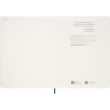 Kalendarz tygodniowy vertykalny MOLESKINE 2026, 15M, XXL, miękka oprawa, 23,5x28cm, sapphire blue