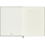 Kalendarz tygodniowy vertykalny MOLESKINE Pro 2026, 12M, XL, twarda oprawa, 19x25cm, czarny