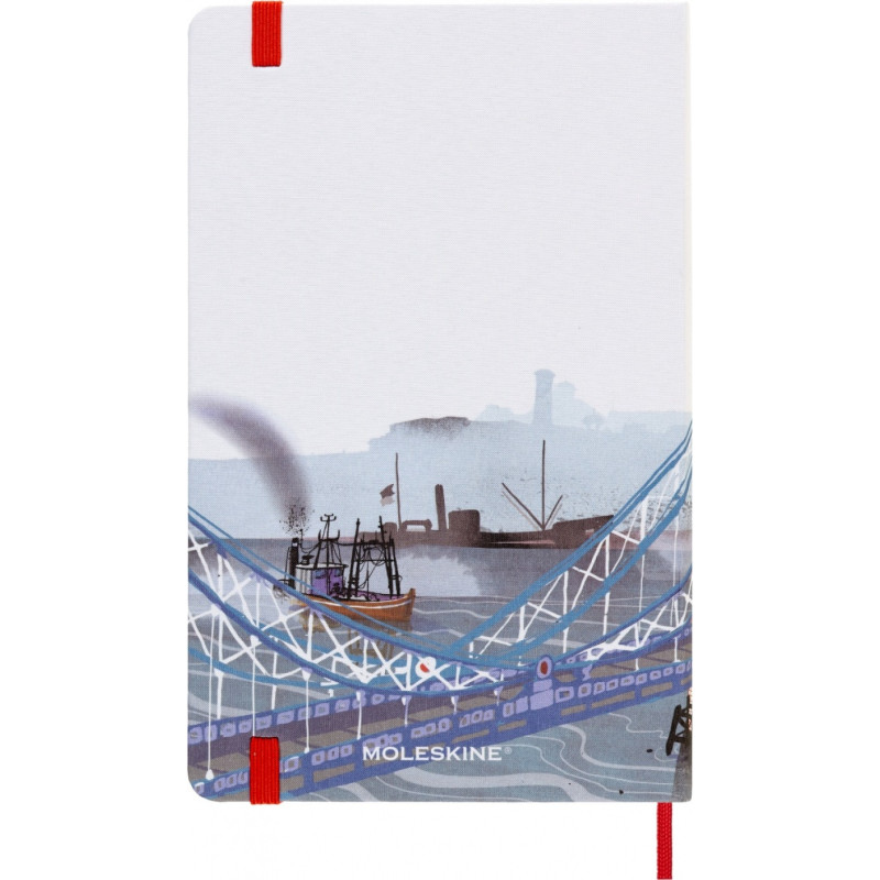 Notatnik MOLESKINE Londyn, L, 13x21cm, w linie, edycja limitowana