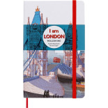 Notatnik MOLESKINE Londyn, L, 13x21cm, w linie, edycja limitowana