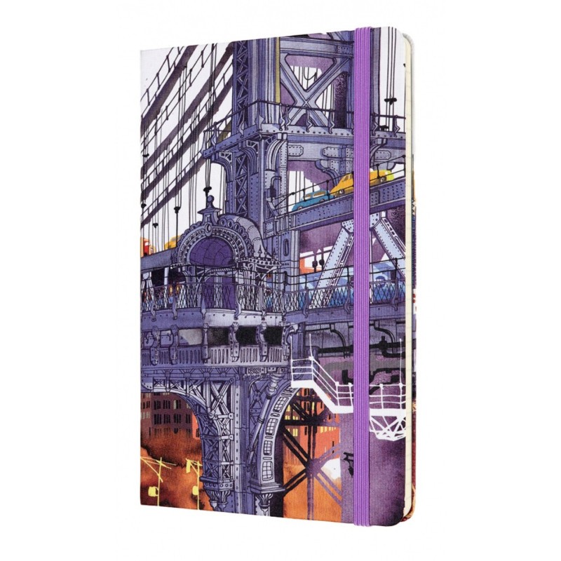 Notatnik MOLESKINE Nowy Jork, L, 13x21cm, w linie, edycja limitowana