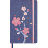 Notes MOLESKINE Sakura 2025, L, 13x21cm, gładki, edycja limitowana