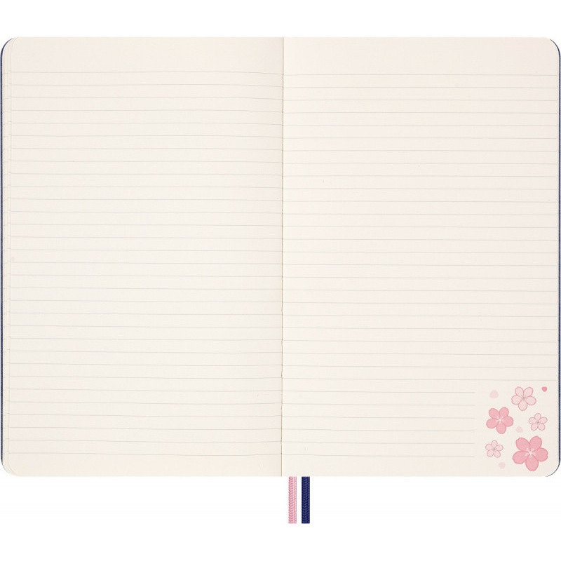 Notes MOLESKINE Sakura 2025, L, 13x21cm, w linie, edycja limitowana