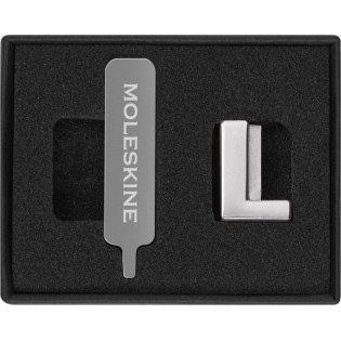 Przypinka MOLESKINE L, srebrna